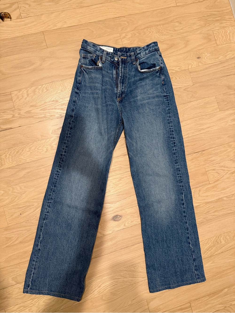 Zara Blue Denim Pants